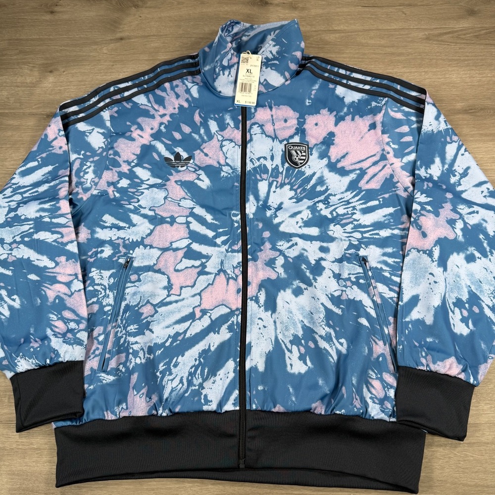 Adidas San Jose Quakes x Grateful Dead Firebird Track Jacket JY7911 Size XL